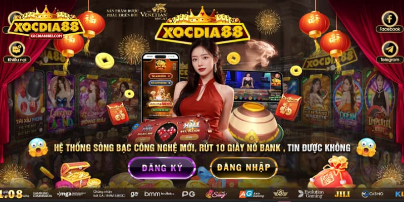 Giới thiệu cổng game XOCDIA88