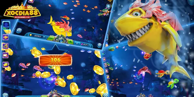 Bắn cá xèng - Nơi cung cấp những cuộc vui hấp dẫn 